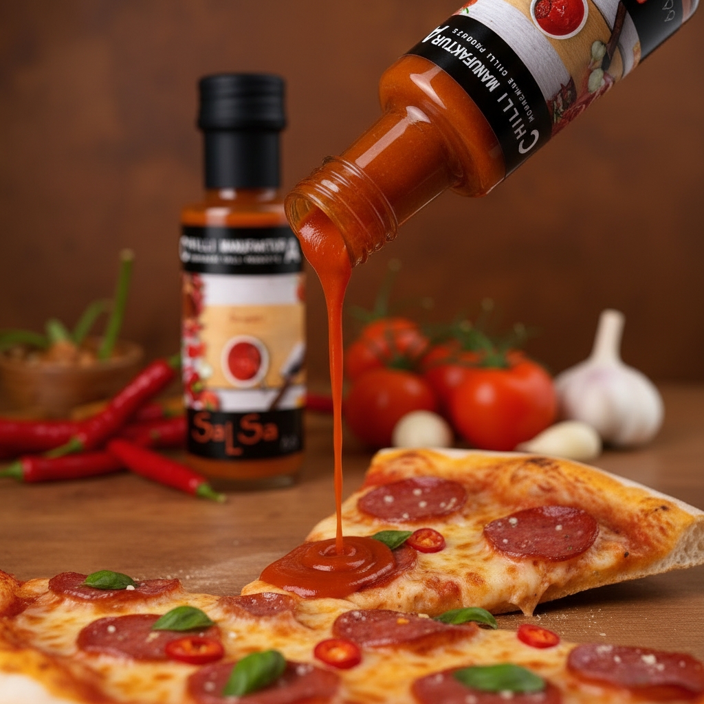 l  Those are hot! Chilli Sauce!