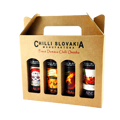 Brown gift box 4x100ml Sauce 