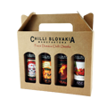 Brown gift box 4x100ml Sauce 