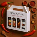 White Gift Box 4x100ml Sauce 