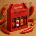 Red Gift Box 4x100ml Sauce 