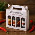 White Gift Box 4x100ml Sauce 