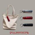 Keychain CM (Chilli Manufaktura) silver  + 2 refills (MILD HOT)