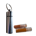 Keychain CM (Chilli Manufaktura) silver  + 2 refills (MILD HOT)