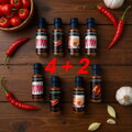 Sales 4 + 2  sauces Jalapeno, Salsa, Cayenne, Habanero + choose 2 for free