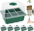 GROW BOX (2x6) with 2x LED lighting, 2x 6-place box + 20 chili seeds