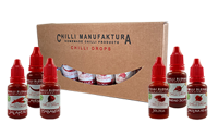 Chilli Drops gift package 6 x 20ml