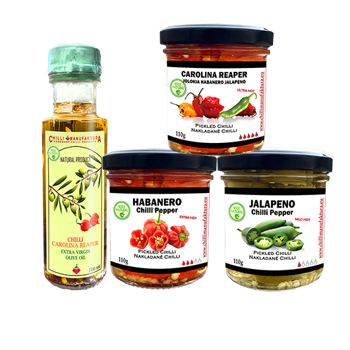 PICKLED CHILLI AND CHILLI OIL