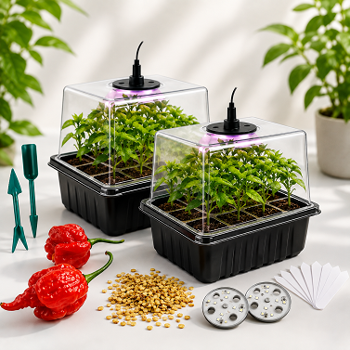 CHILLI SEEDS and GROW BOXES