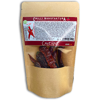 Cayenne dried whole peppers 10g