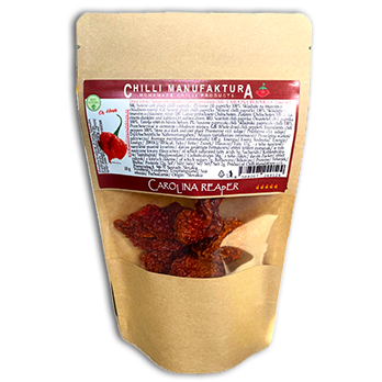 Carolina Reaper dried whole peppers 10g