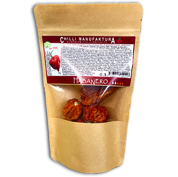 Habanero dried whole peppers 10g