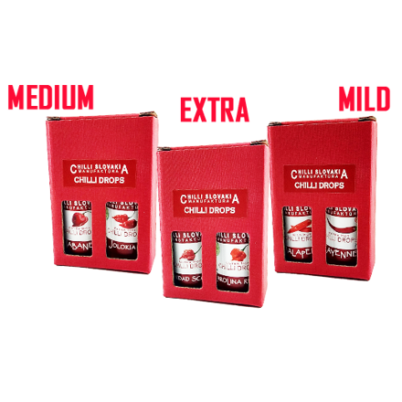 Chilli Drops mini box 2 x 20ml