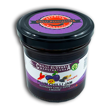 CHILLI JAM 150g Plum with Poppy seeds
