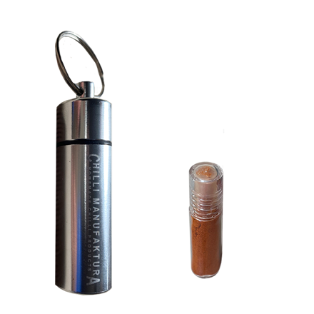 Keychain CM silver + Carolina Reaper (ULTRA HOT)  