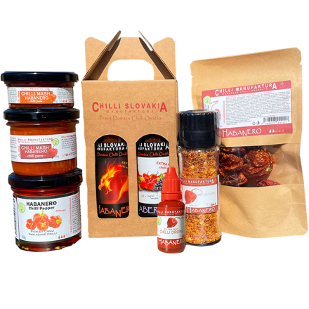 EXTRA HOT Duo 8-piece Chilli Set