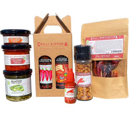 MILD HOT Duo 8-piece Chilli Set