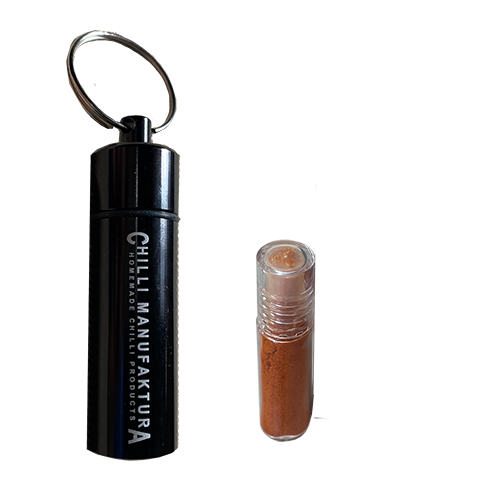 Keychain CM black + Cayenne (MILD HOT) Keychain CM black + Cayenne (MILD HOT)