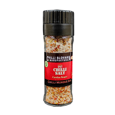 Carolina Reaper sea salt grinder 80g