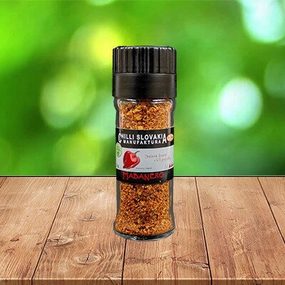 Grinder - Chiliflocken Habanero / Chilli flakes  Habanero 