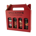 Rote Geschenkbox Sauce 4x100ml