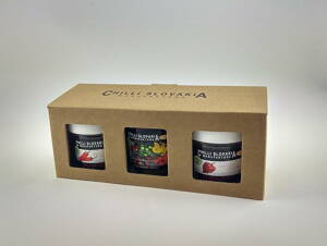 Pickled Carolina Reaper and 2x crushed dried chillies