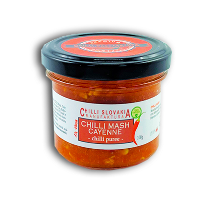 PUREE CHILLI MASH 100g Cayenne  